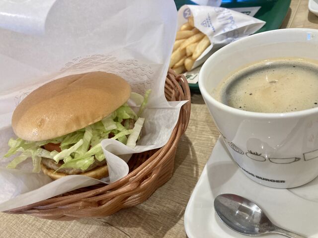 ランチセット_モスバーガー安中バイパス店