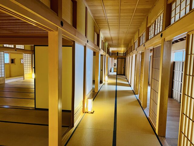 箱館奉行所 館内 畳廊下_箱館奉行所