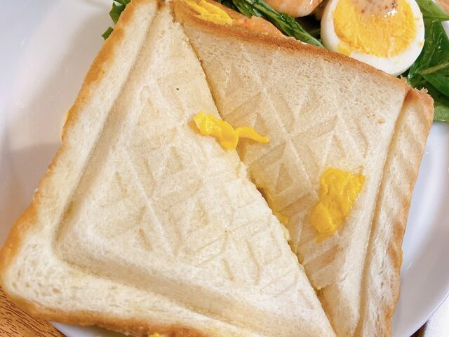 ホットサンドが作れるのがいい。_ベッセルインなんば