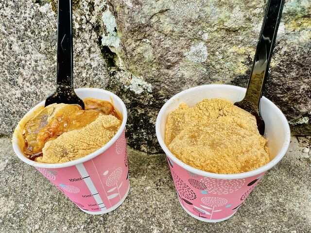 静亭(くず餅片手に散策 出来たては美味しい)_静亭