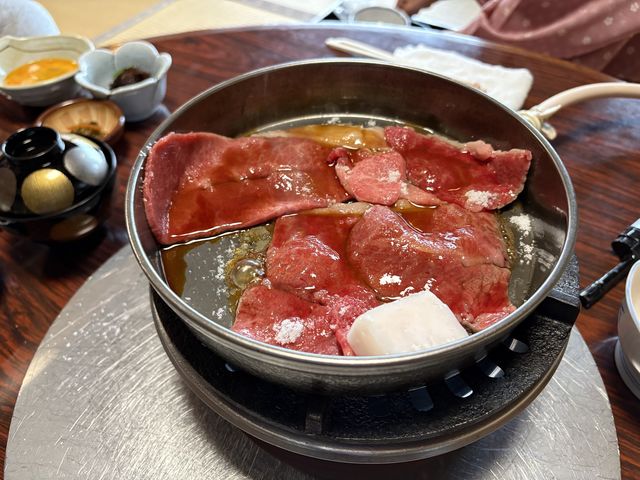 砂糖と醤油のみで調理してくれました_牛銀本店