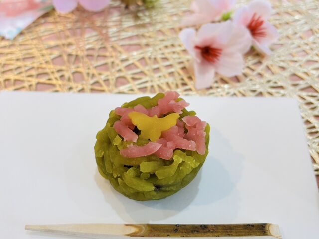 季節を感じる 素敵な生菓子_北九州茶道教室 キャリアサロンアルス