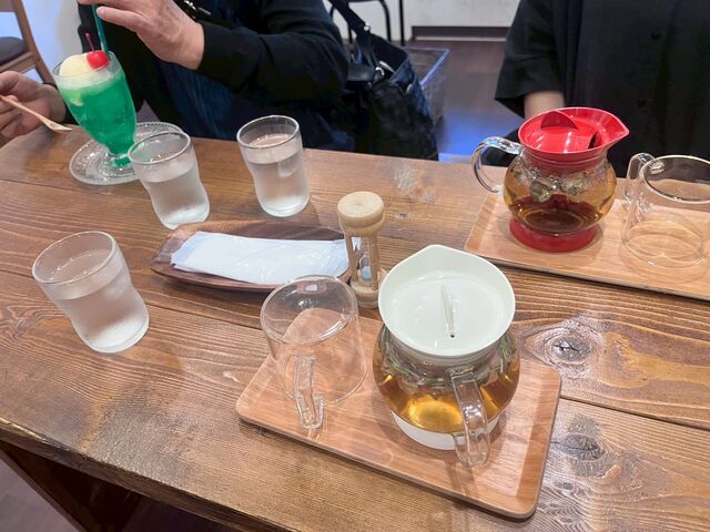 制作後のひととき_小さな喫茶店むに
