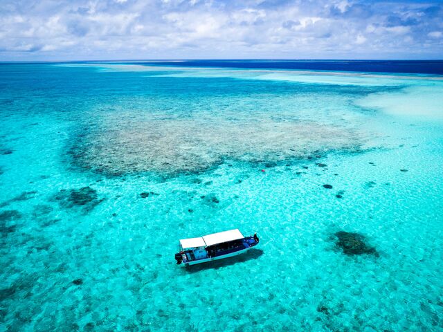 ドローンで撮影!とにかく綺麗 ほんと写真通りの海の色、景色でした_Sunnies Miyakojima
