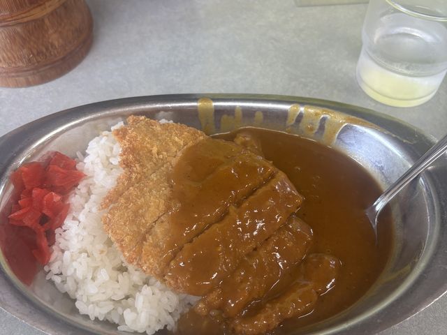 うどんも良いが、カツカレーも最高。_うどん処 七福屋 埴生店