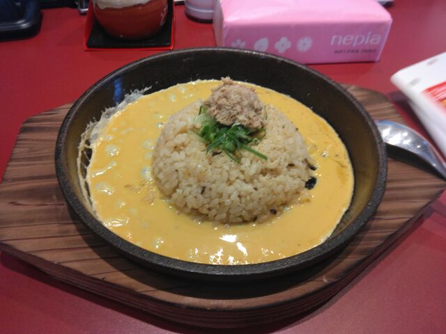 やはり鉄板チャーハンは外せません。_丸源ラーメン 江戸川鹿骨店