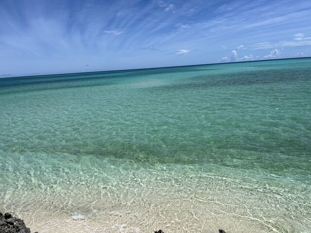 これははまですが!美しい海でした_八重干瀬マリンハート宮古島