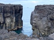 甘辛熊さんのメガネ岩の投稿写真2