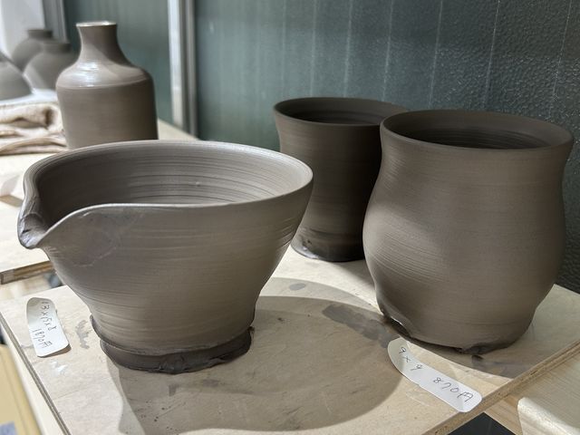 小鉢、一輪挿しほか、たくさん作れました!_slope kiln