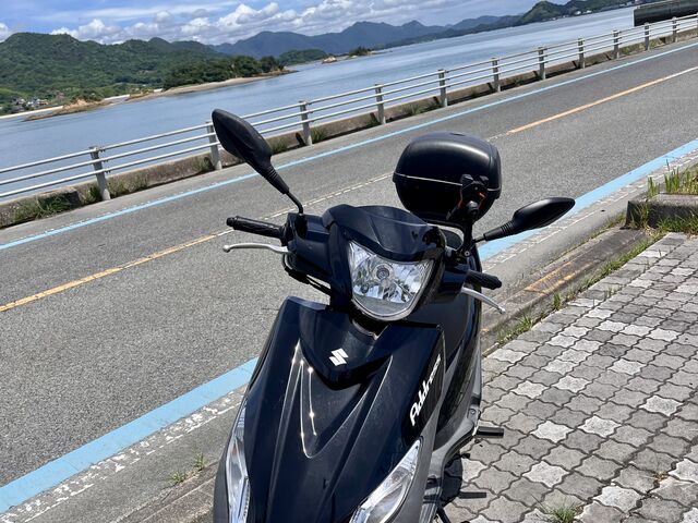 景色が良ければどこでも止められる_尾道バイクルーズ