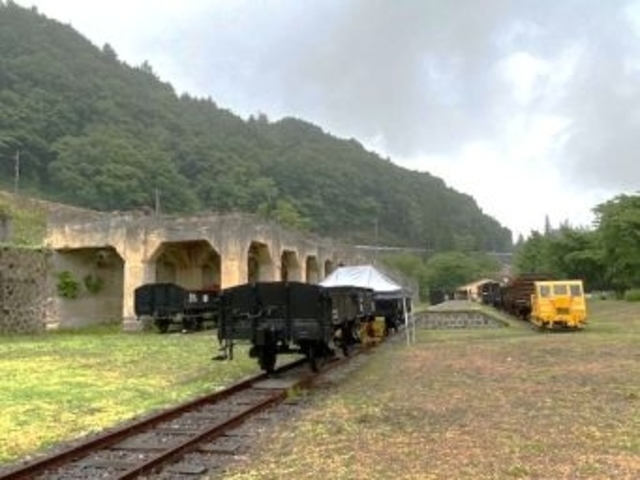 旧太子駅:日本一の無蓋車公園_旧太子駅