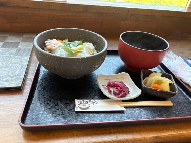白いか丼_かに八代 れんが亭