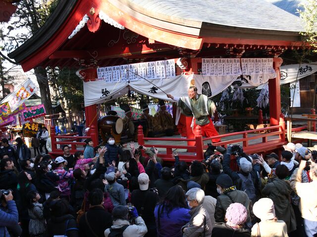 表門神社神楽の写真1