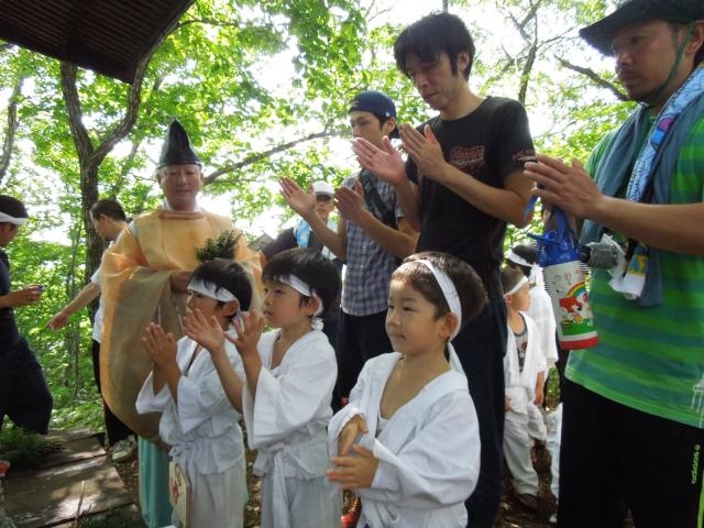 泉山の七歳児初参りの写真1