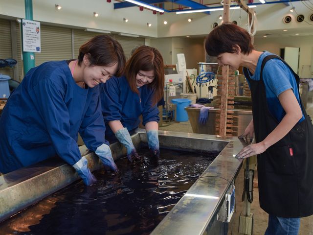 藍染体験_上板町技の館