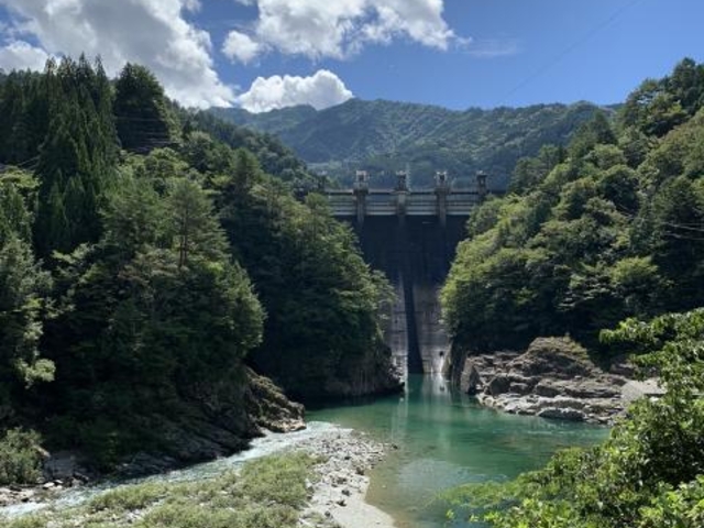 大橋ダム湖の写真1