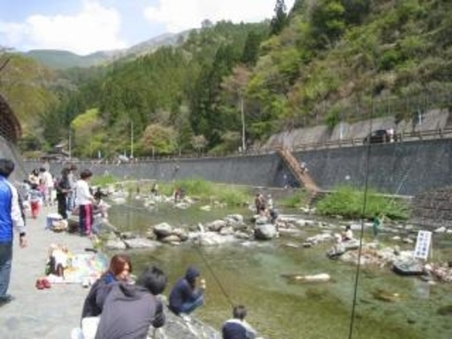 木の香温泉通年釣場の写真1
