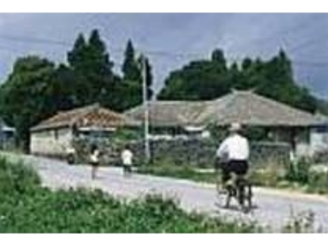 懐かしくのんびりした風景に出会える_伊是名集落