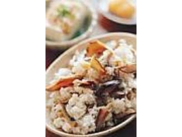 風味豊かな味わいの『椎茸めしのセット』_姫野一郎商店総本店
