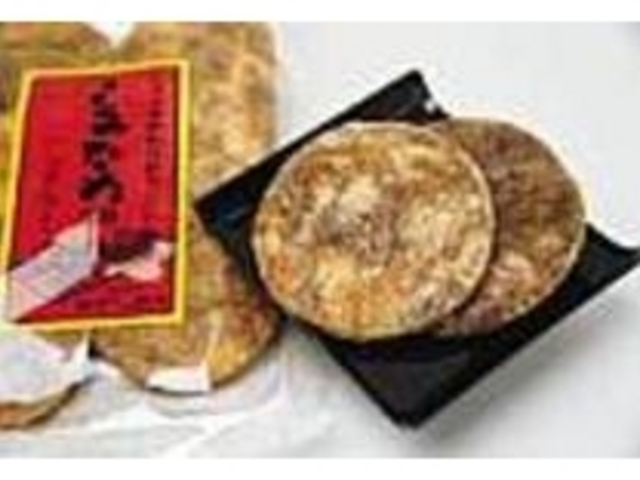 しっとりとしていてやわらかい『しみたれ』_手焼きせんべい治郎兵エ