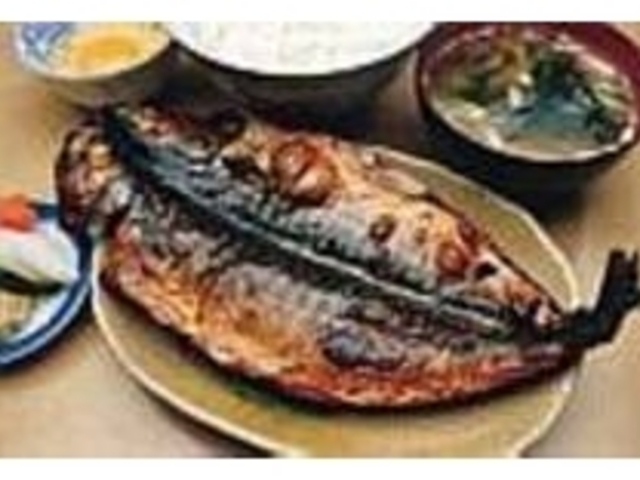 さばの干物の大きさにびっくりしてしまう_お食事丸美