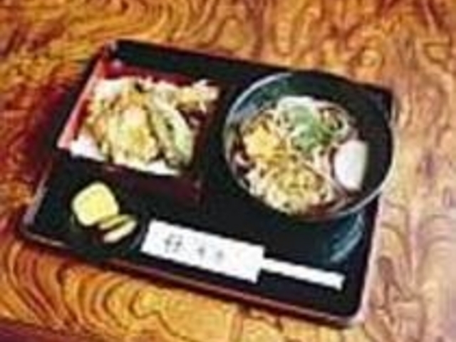 そばかうどんかが選べる『天重セット』_そば処 木音