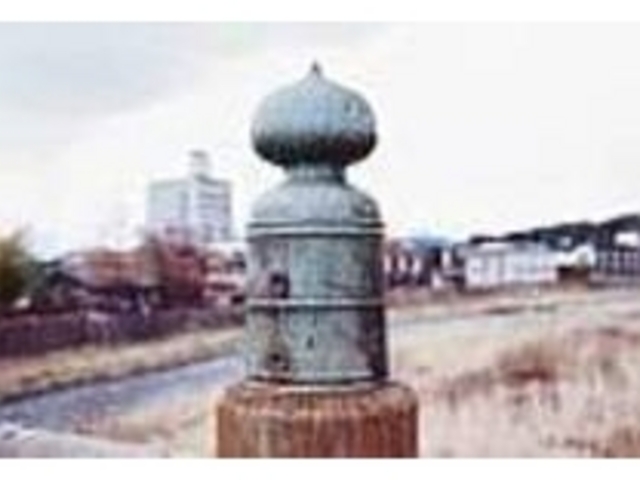 400年前の城下町の面影を伝える擬宝珠_上の橋