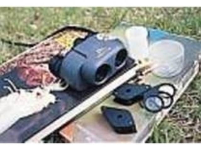 観察にはクリアケースとルーペを持って_市ノ瀬ビジターセンター