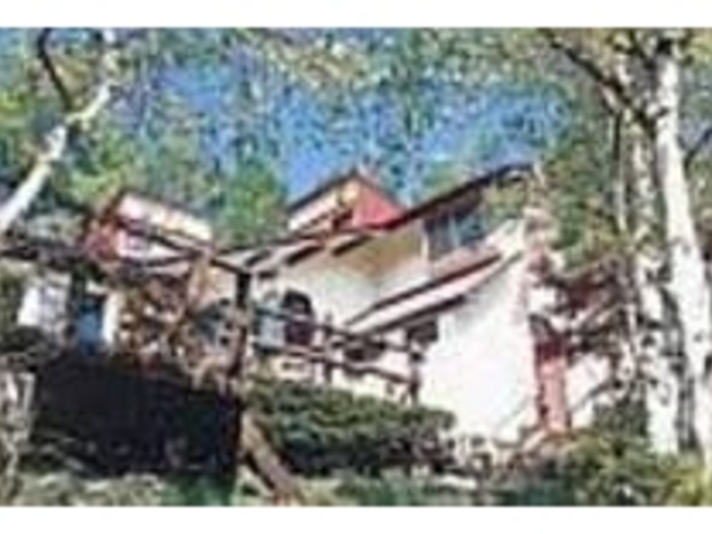 リスに出会えることもある森のペンション_ペンション赤い屋根