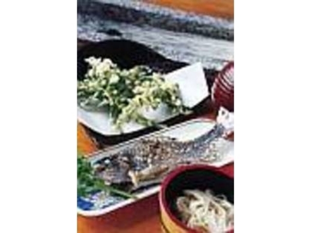 オススメの『流しそうめん天セット』_吾妻庵