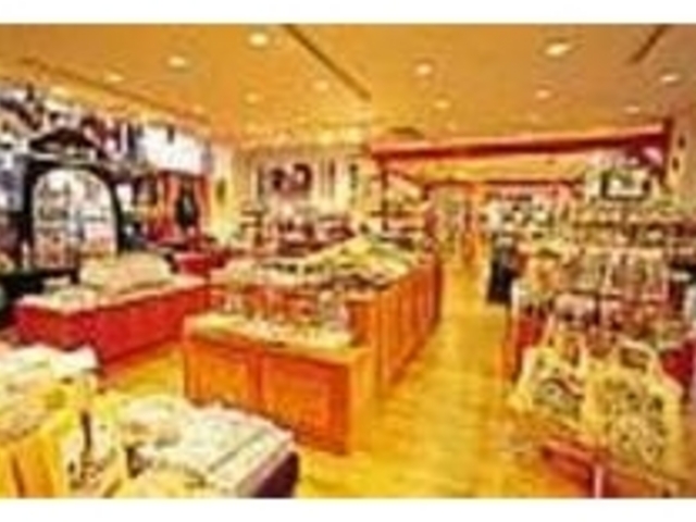 広い店内にずらりと並んだオランダの品々_オランダの館