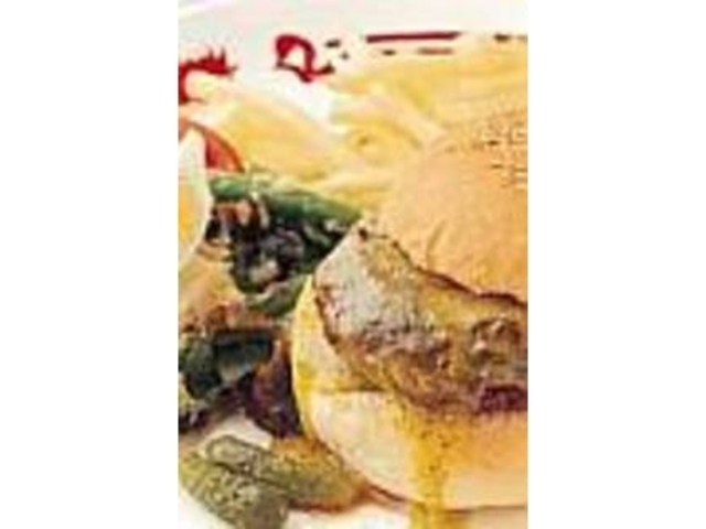 焼き加減やソースを選べる『ハンバーガー』_TIGER CAFE