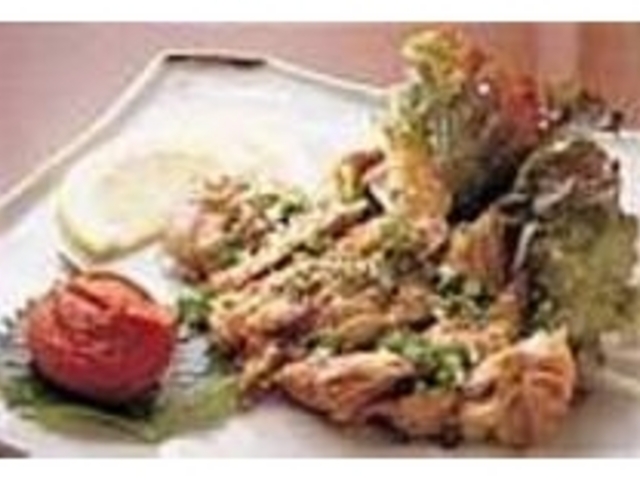 梅干と相性バツグン『一枚地鶏のあぶり焼』_酒季亭 比内や