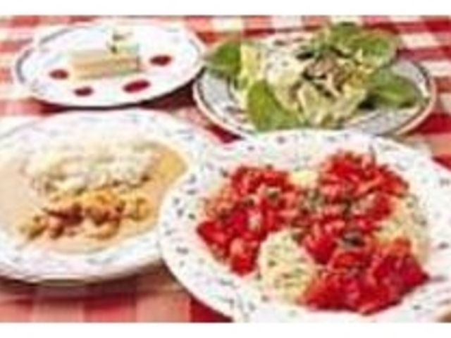 色彩の鮮やかなパスタと自慢のカレー_イタリー料理 アンクル
