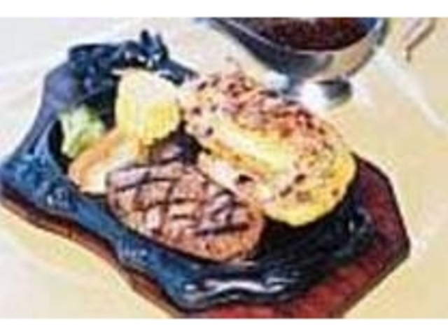 味に量に満足のイセエビ&ステーキ_マリブハウス