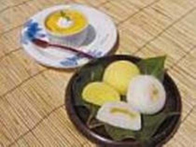 院内産ゆずを使用したかるかんと焼きプリン_てづくりおやつの店