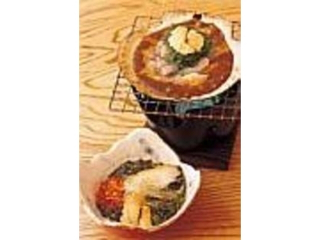 三陸漁り火焼と竜宮の宝石(各84
0円)_割烹 若大将