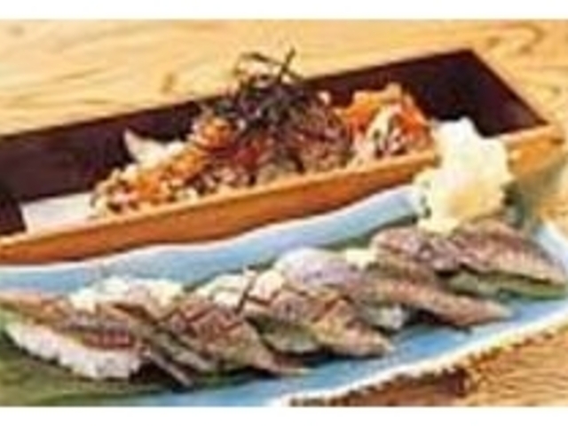 『イカ天寿司』と『サンマのにぎり』_割烹 若大将