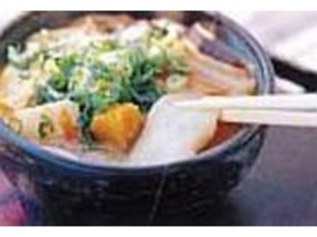高原で育った有機野菜を使用した『だご汁』_八菜家