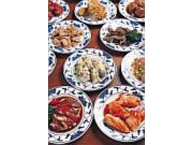 ズラリ20種類並んだ本格的中華メニュー_酔龍