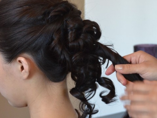 ドレスに合ったヘアセットもお任せ♪(ご希望の場合はヘアセット付きのプランをお選びください。)_Classical Princess Japon