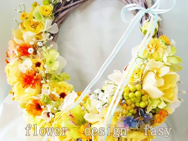 ブライダル
リングブーケ_flower design fasy