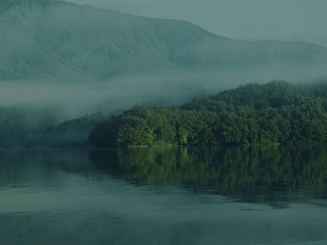 早朝の青木湖_APCBASE1