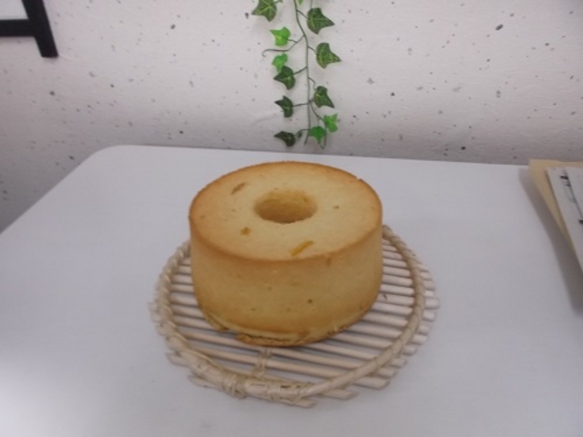 ゆずシフォンホール_シフォンケーキ専門店 ボンヌ ジュルネ