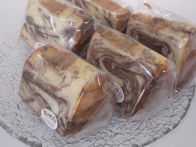 チョコマーブルカットシフォン_シフォンケーキ専門店 ボンヌ ジュルネ
