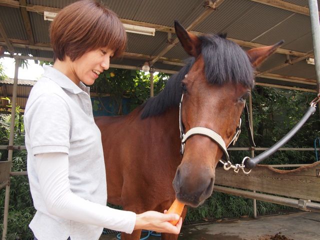 馬と触れ合ってコミュニケーションを♪_Horse Riding Club BALANCE