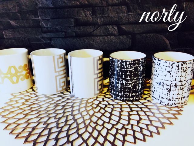 体験レッスンメニューのひとつでもあるマグカップ。_ポーセラーツサロンnorty