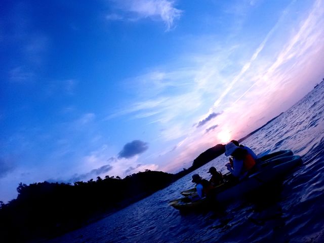朝日カヤックも素敵です。_わんさか大浦パーク