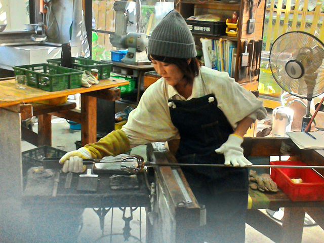 極楽寺がらす工房