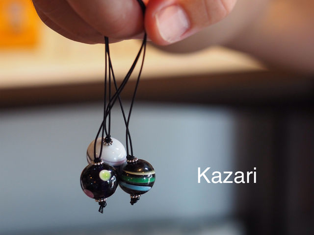 とんぼ玉Kazari